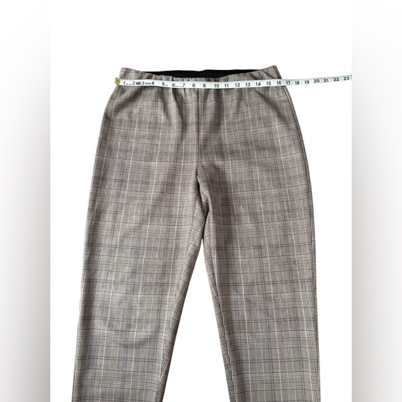 NWOT, Another Story, Super Soft Checked Pants, Large, Black & Tan - Picture 4 of 8